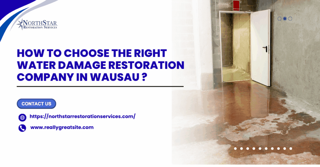 How to Choose the Right Water Damage Restoration Company in Wausau