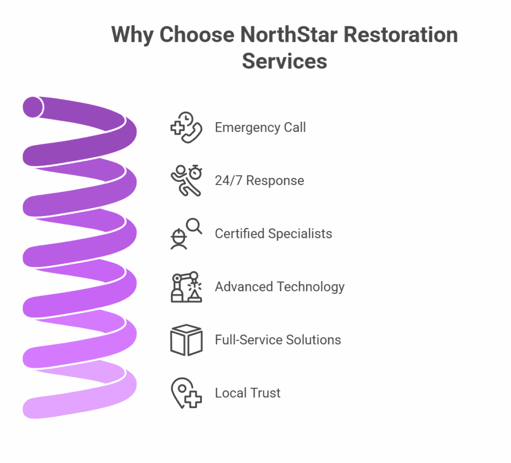 Why Choose NorthStar for Emergency Water Damage Restoration in Wausau?
