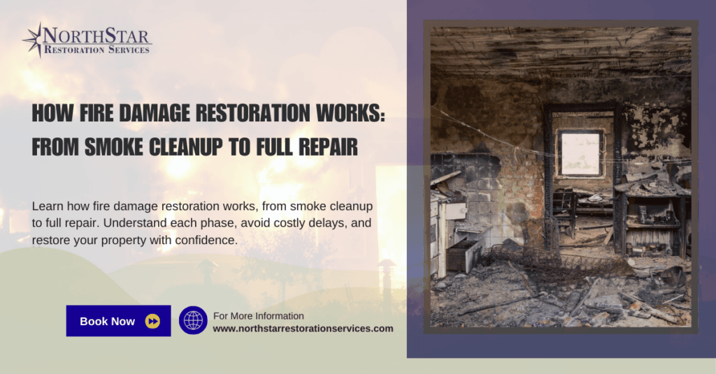 How Fire Damage Restoration Works: From Smoke Cleanup to Full Repair