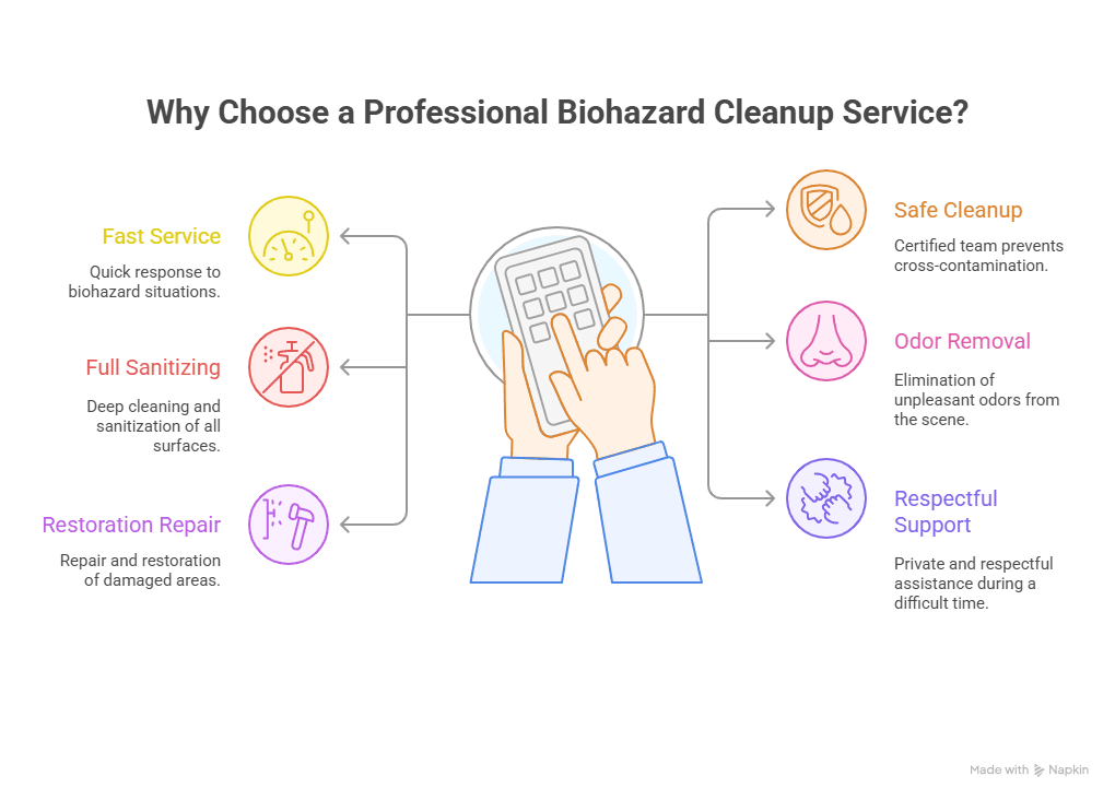  Professional Biohazard Cleanup Service