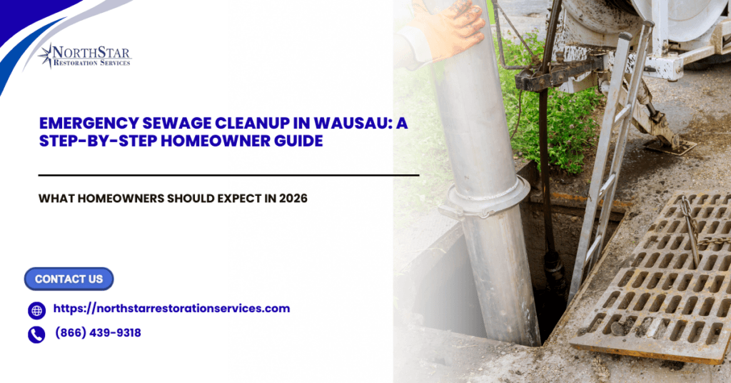 Emergency Sewage Cleanup in Wausau: A Step-by-Step Homeowner Guide