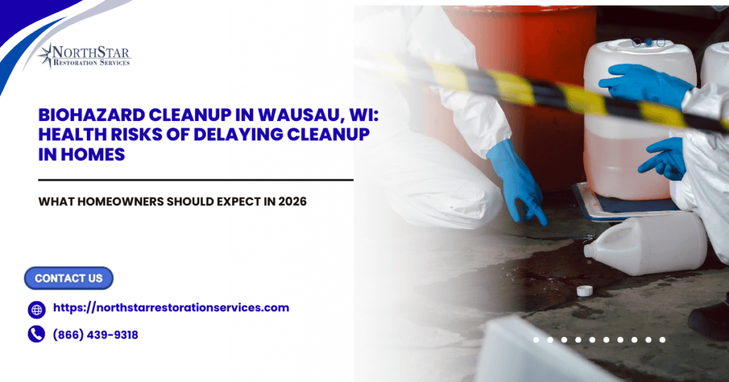 Biohazard Cleanup in Wausau, WI: Health Risks of Delaying Cleanup in Homes