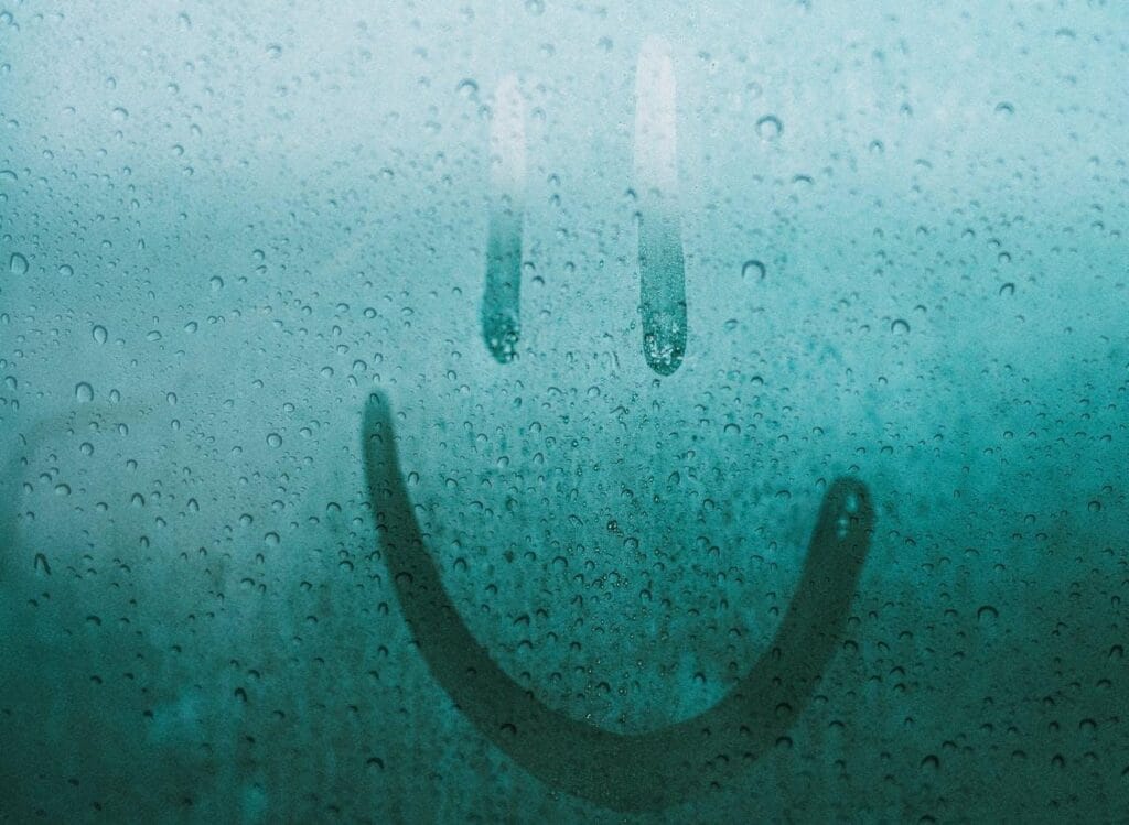 Photo of a smiley face
