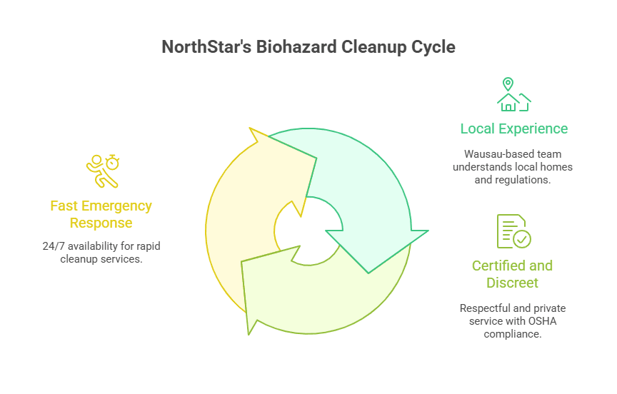 Why Choose NorthStar for Biohazard Cleanup in Wausau