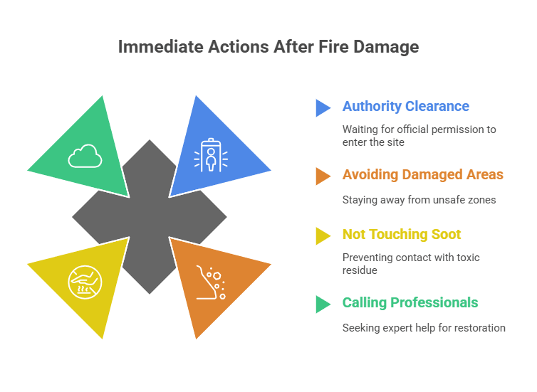 What to Do First After Fire Damage