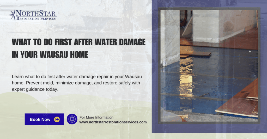 What to Do First After Water Damage in Your Wausau Home