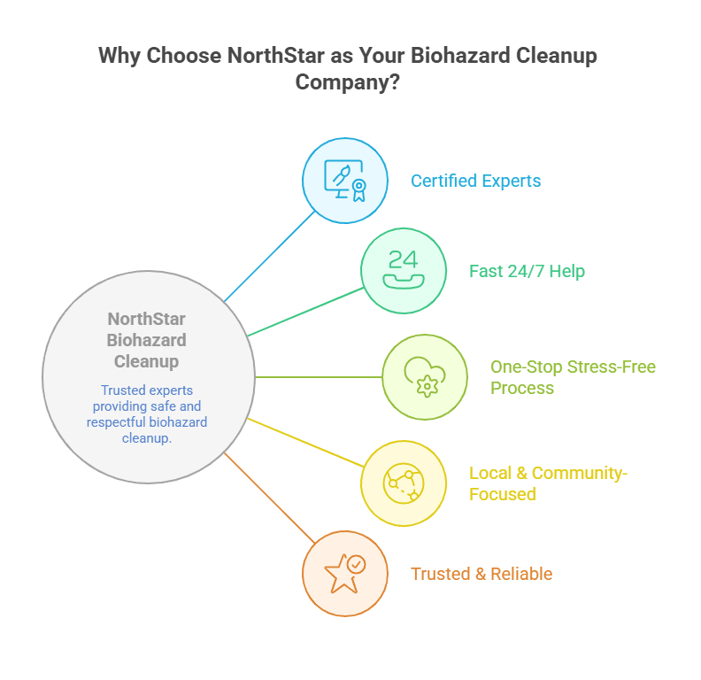 Why Choose NorthStar as Your Biohazard Cleanup Company?
