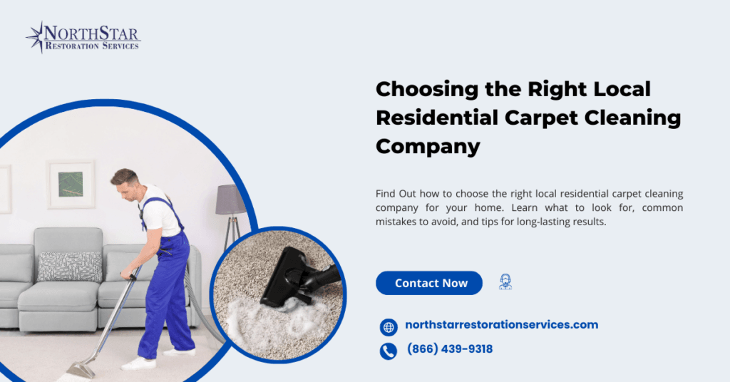 Choosing the Right Local Residential Carpet Cleaning Company