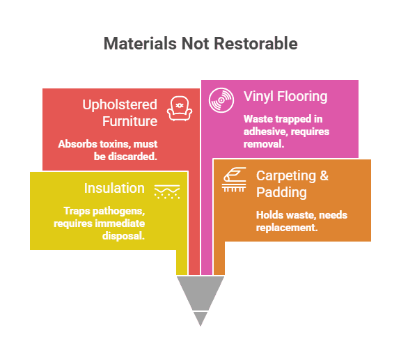 Knowing Which Materials Are Not Restorable