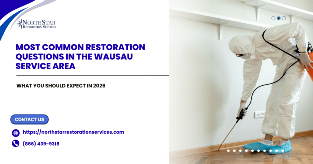 Most Common Restoration Questions in the Wausau Service Area