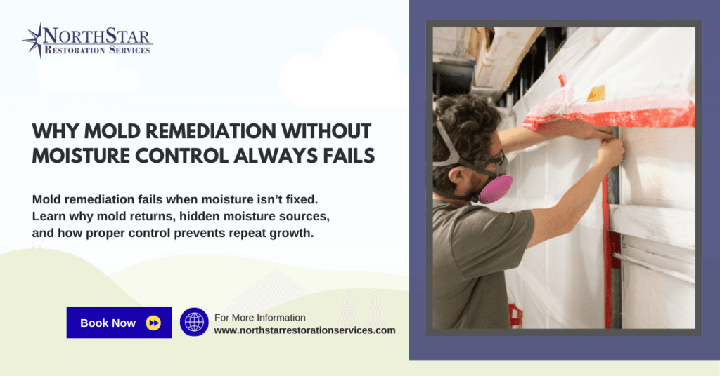 Why Mold Remediation Without Moisture Control Always Fails