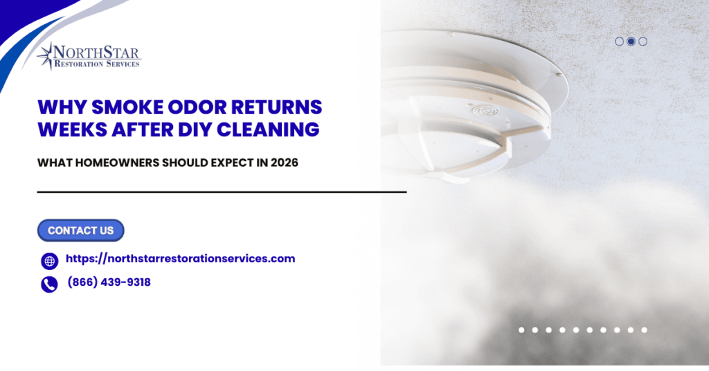 Why Smoke Odor Returns Weeks After DIY Cleaning