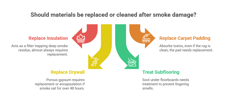 When Materials Must Be Replaced vs. Cleaned 