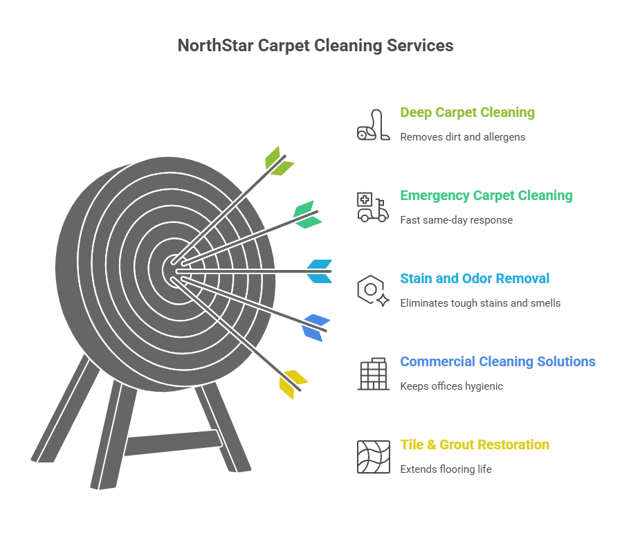 Services Offered by NorthStar for Carpet Cleaning