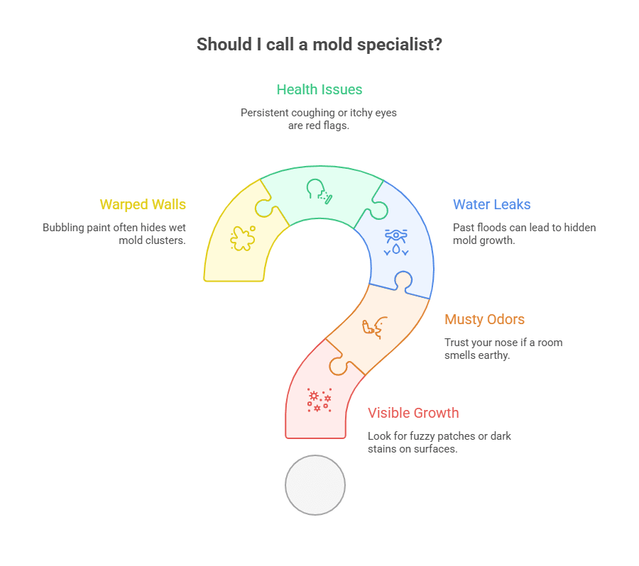Warning Signs You Need Professional Mold Remediation