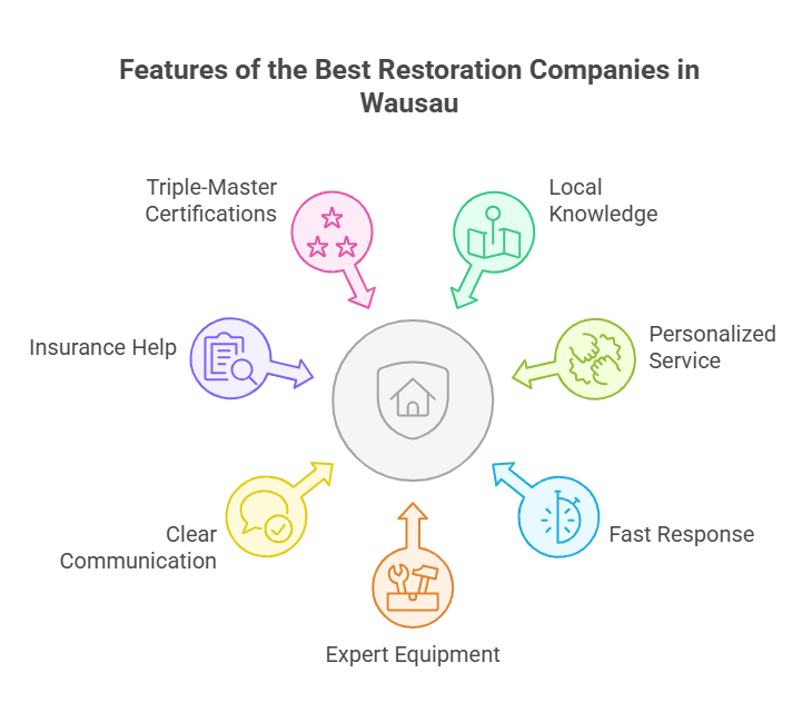 Features of the Best Restoration Companies in Wausau 