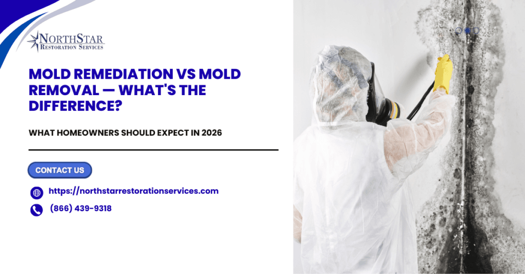 Mold Remediation vs Mold Removal — What's the Difference?