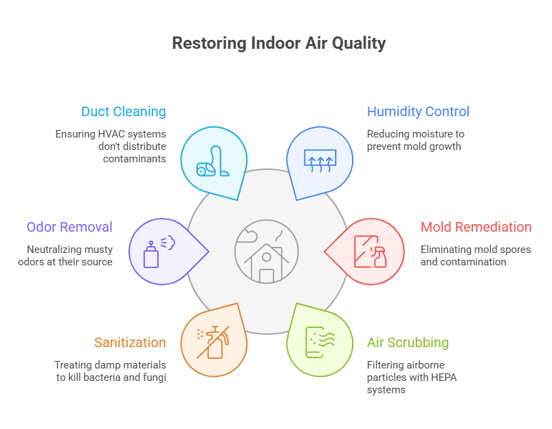 How Water Damage Affects Home Structure & Indoor Air Quality