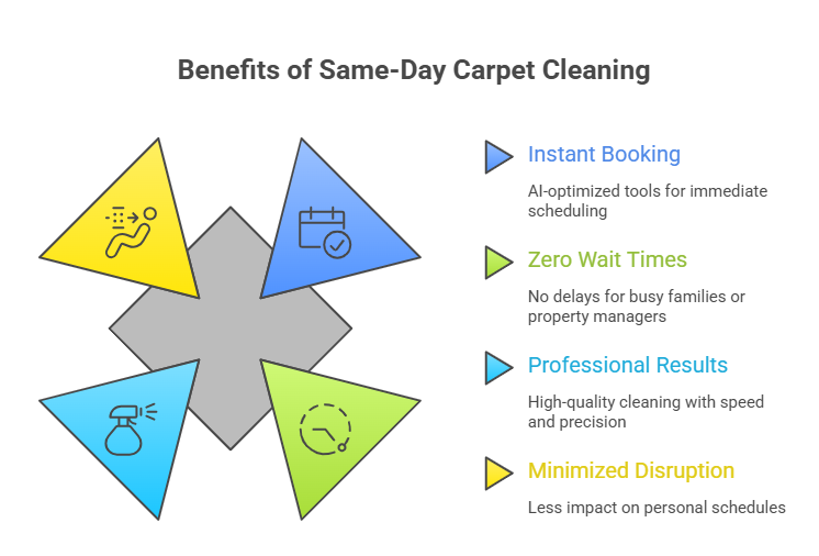 Benefits of Same-Day Carpet Cleaning