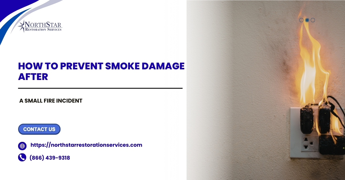 How to Prevent Smoke Damage After a Small Fire Incident