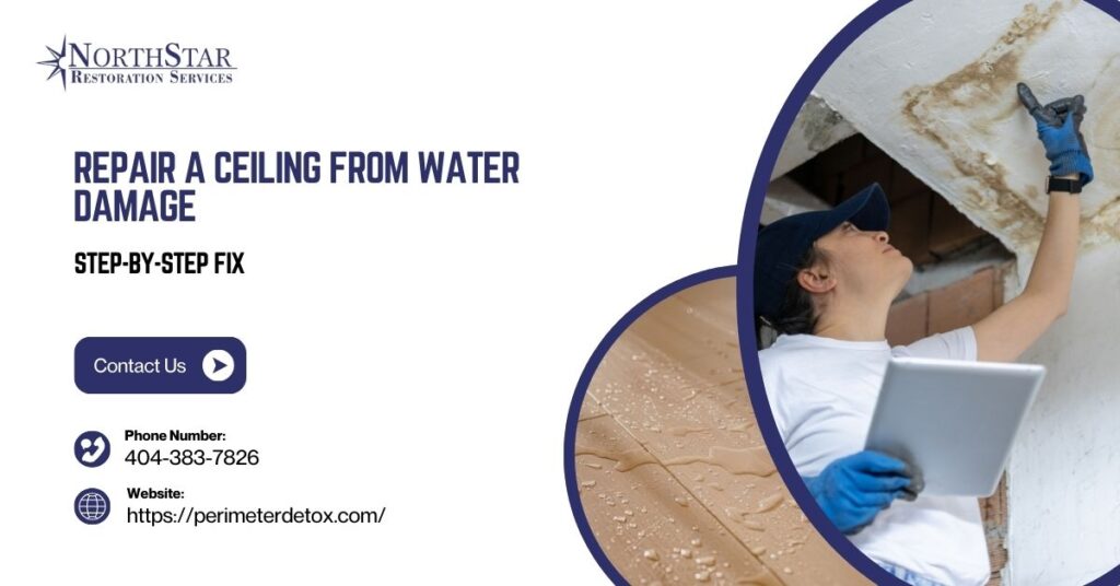 Repair A Ceiling From Water Damage