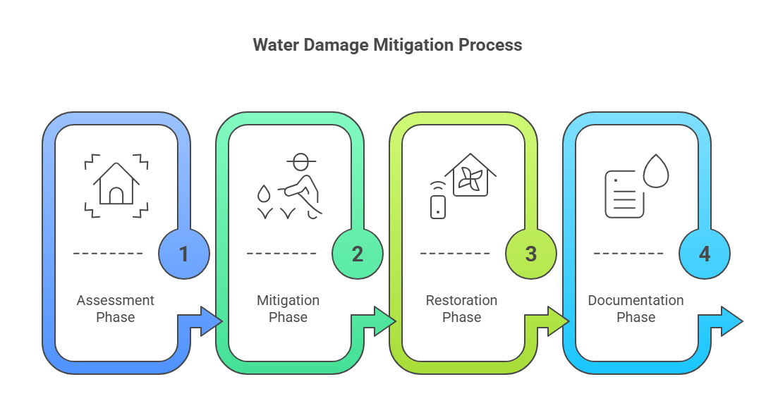 Water Damage Mitigation Process