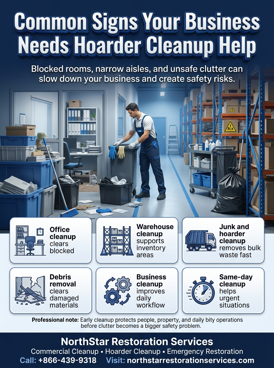 Commercial Hoarder Cleanup Services 