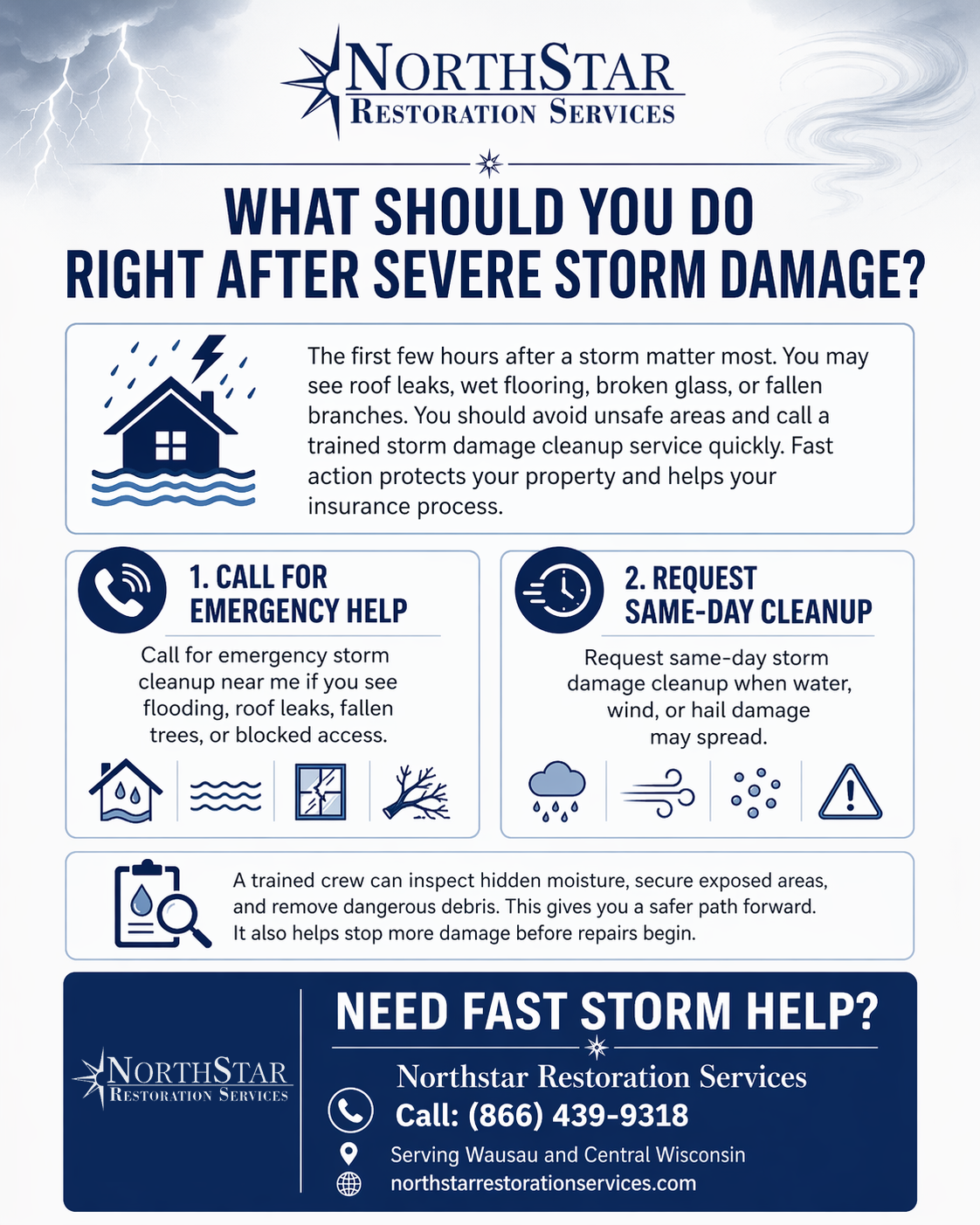 Emergency Storm Damage Cleanup Service