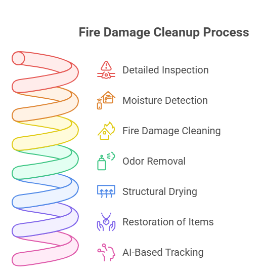Fire Damage Cleanup Process