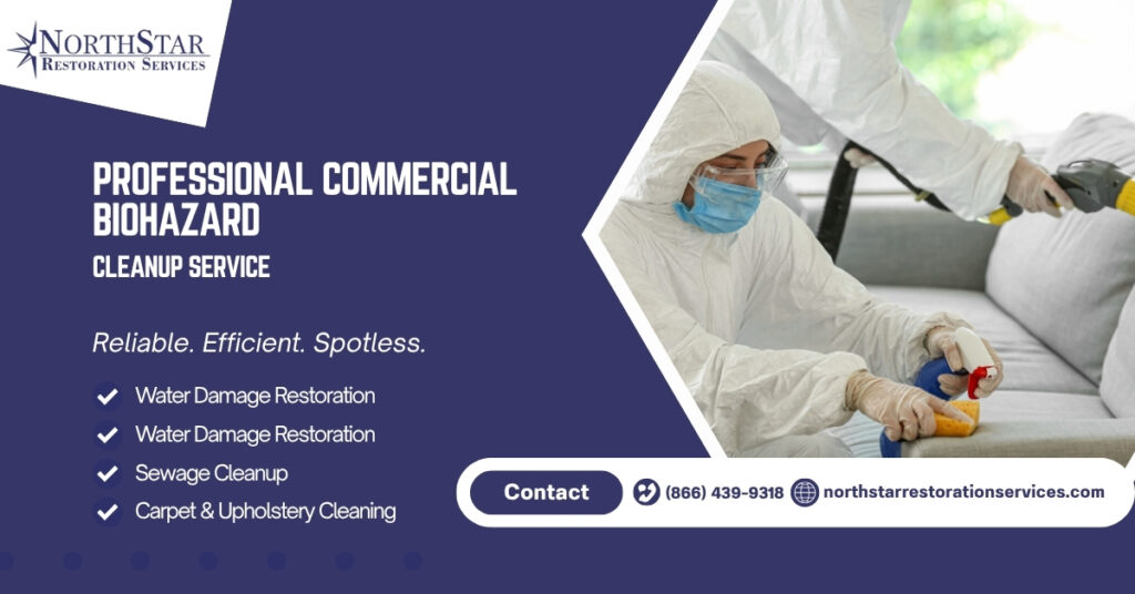 Commercial Biohazard Cleanup service