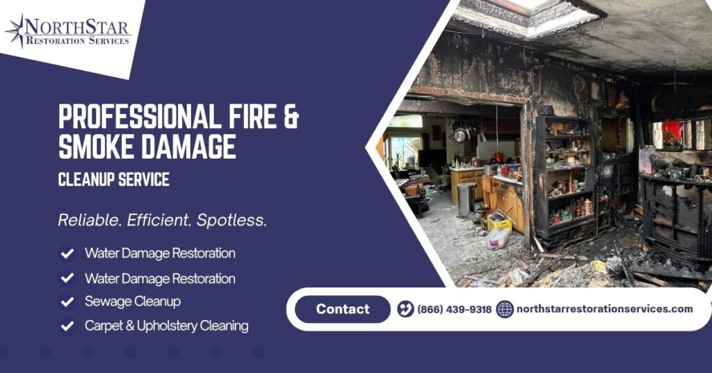 Fire & Smoke Damage Cleanup Service