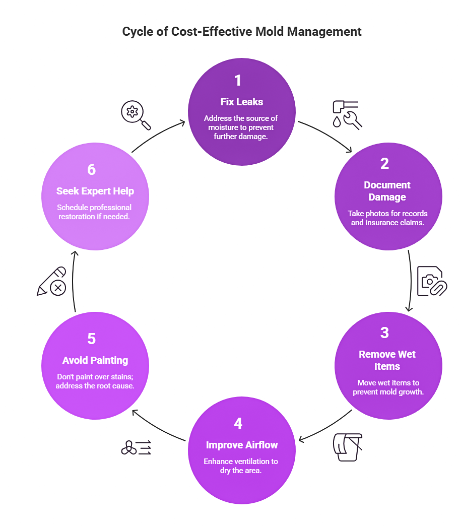 mold damage restoration cost