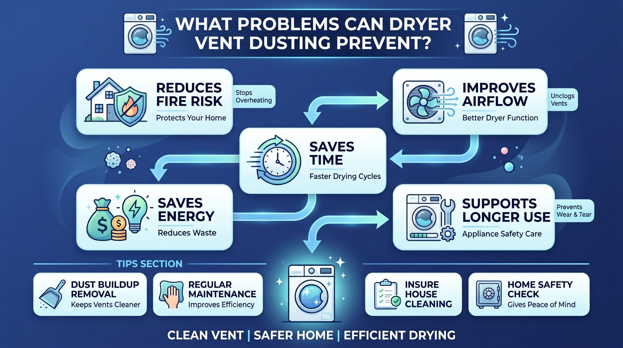 faster drying cycles