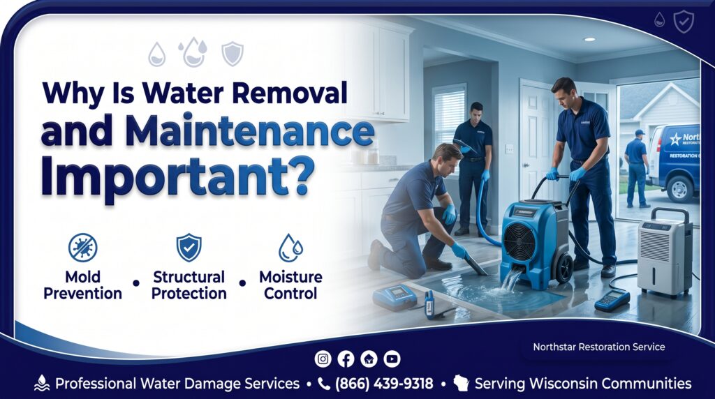 water removal and maintenance