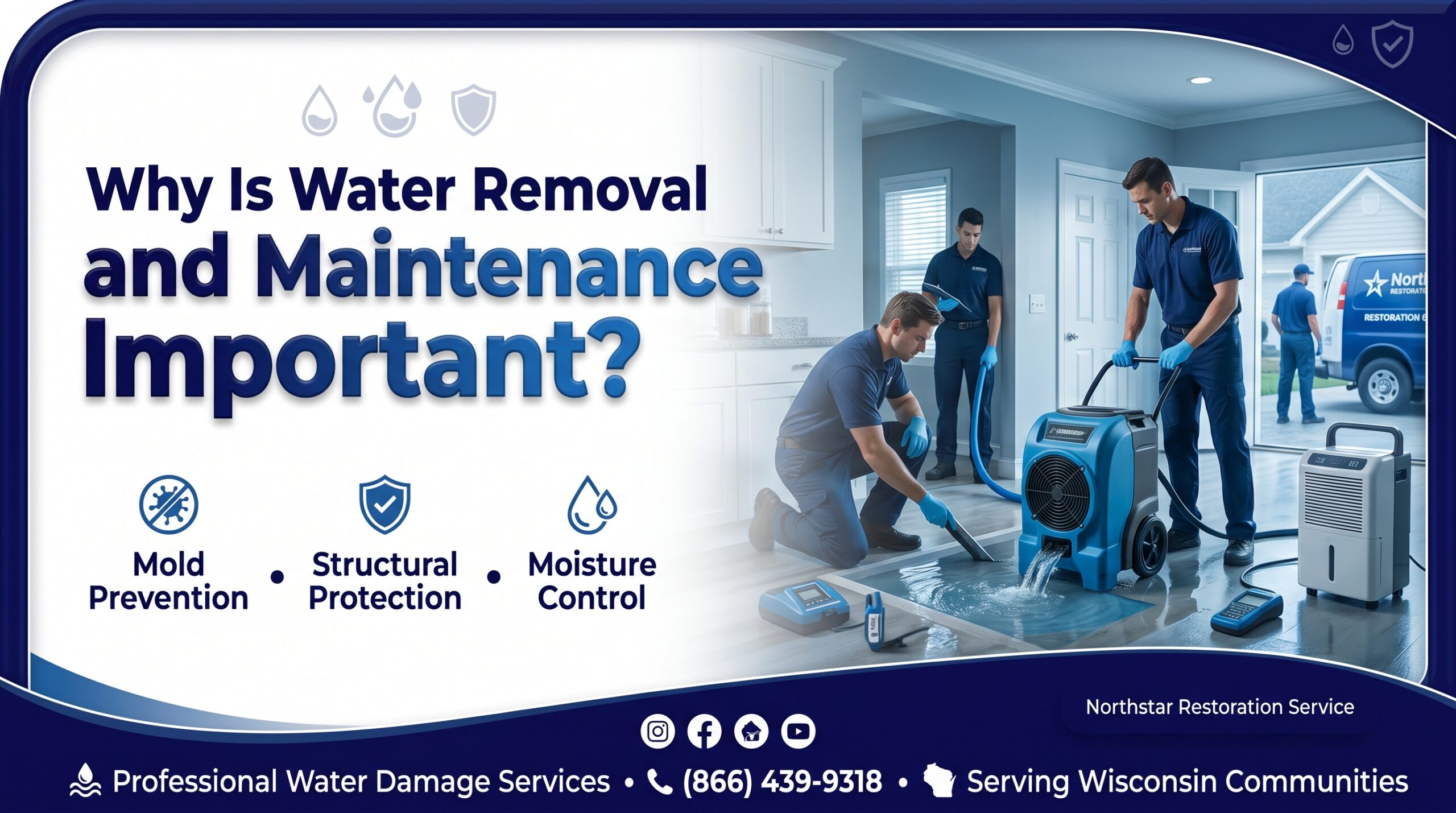 water removal and maintenance