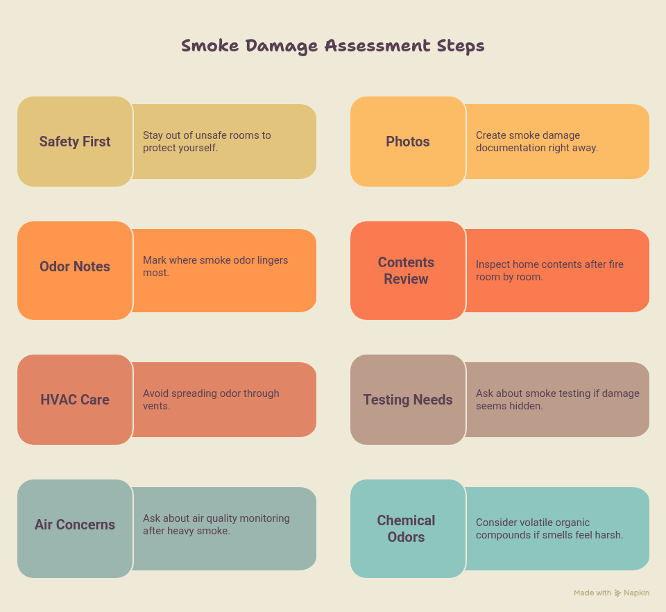 smoke damage assessment