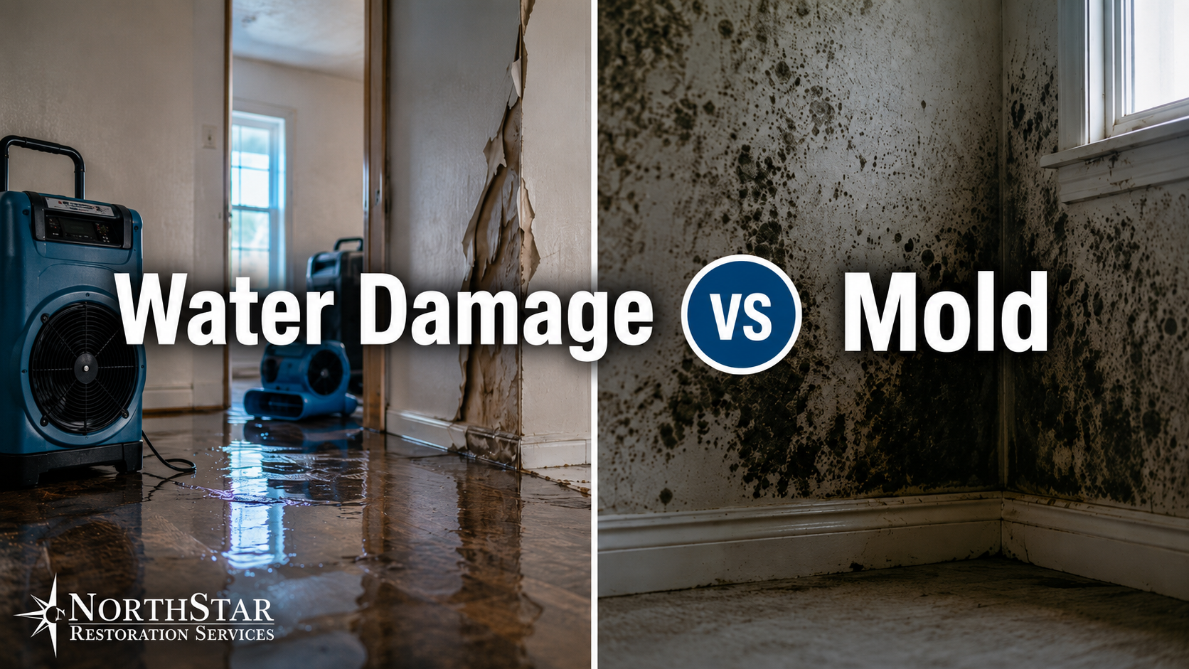 water damage vs mold