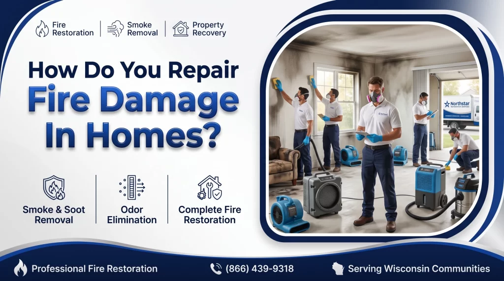 How Do You Repair Fire Damage In Homes
