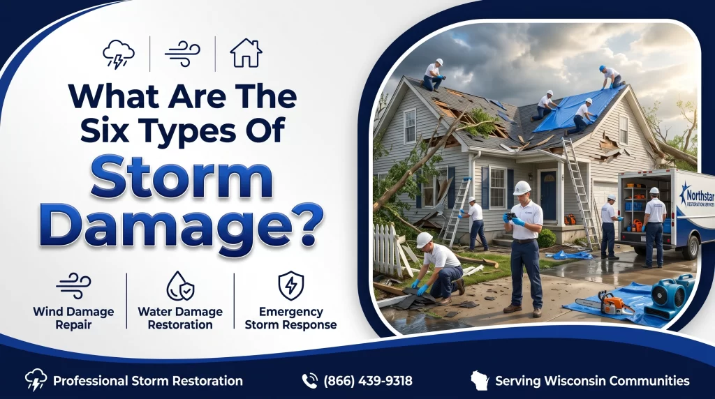 What Are The Six Types Of Storm Damage