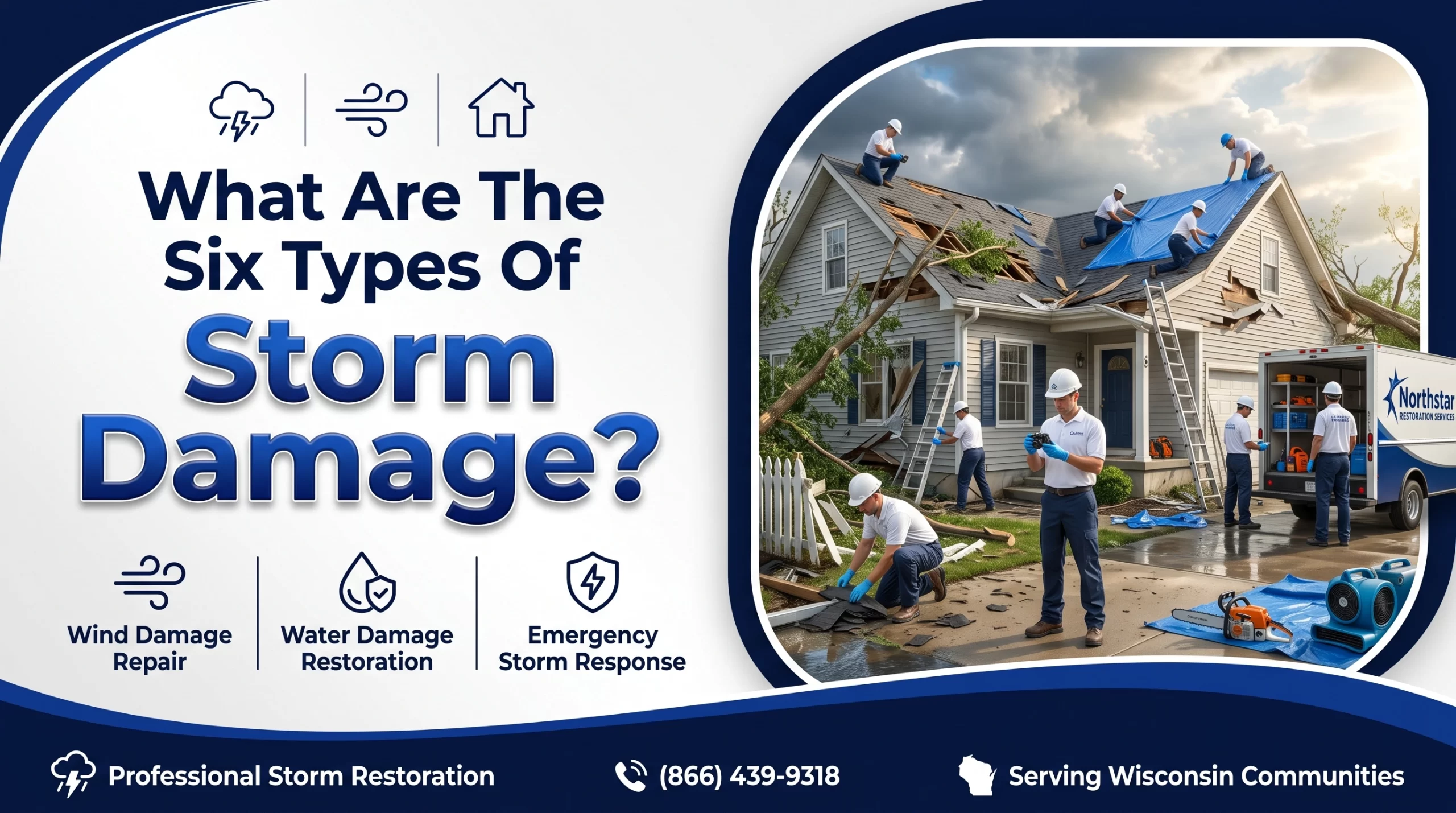 What Are The Six Types Of Storm Damage