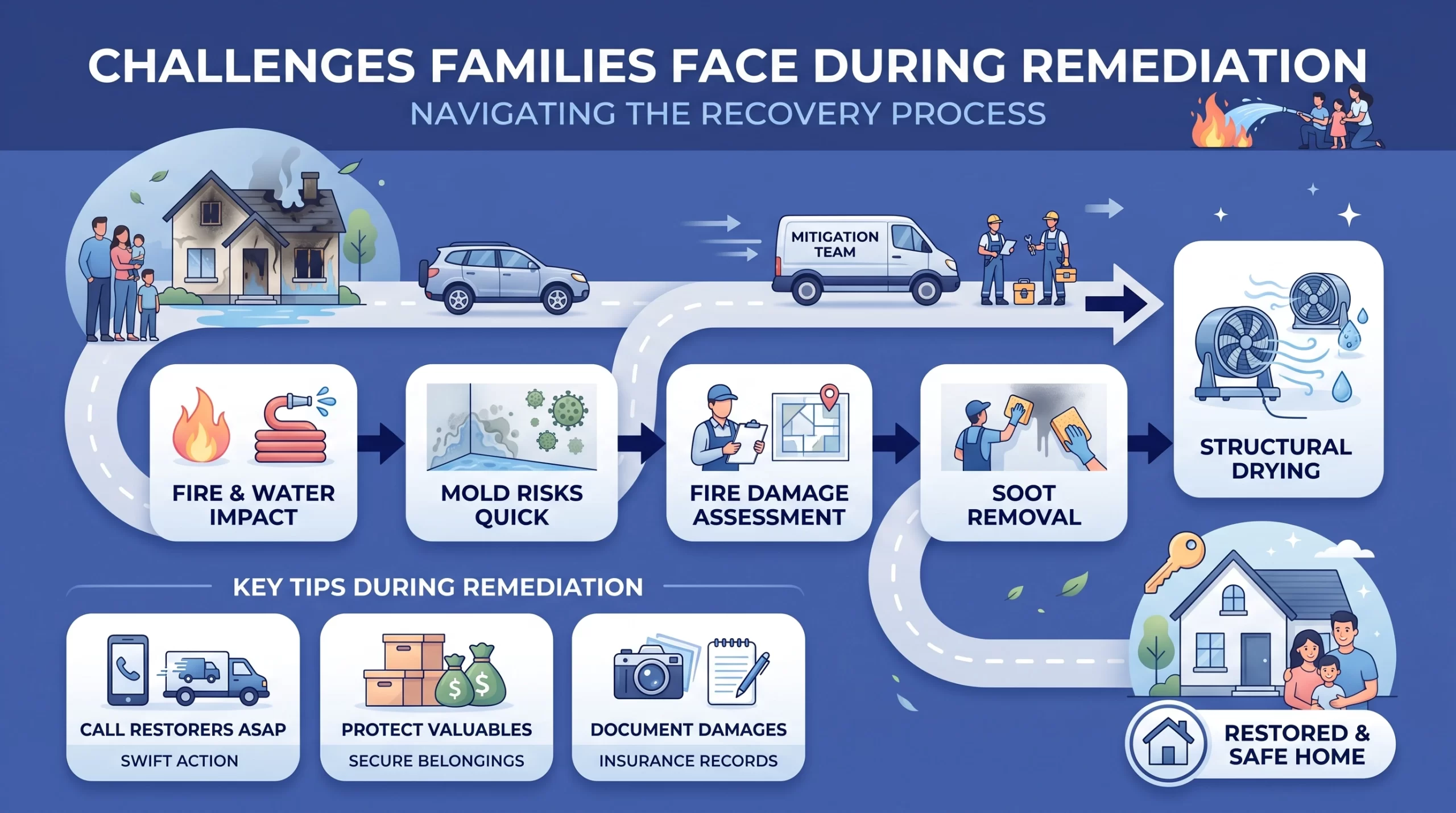 challenges families face during remediation