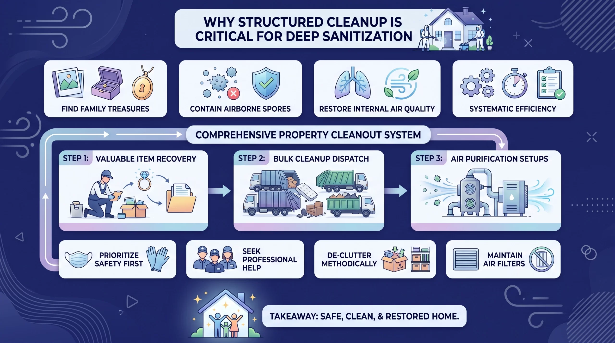 structured cleanup is critical