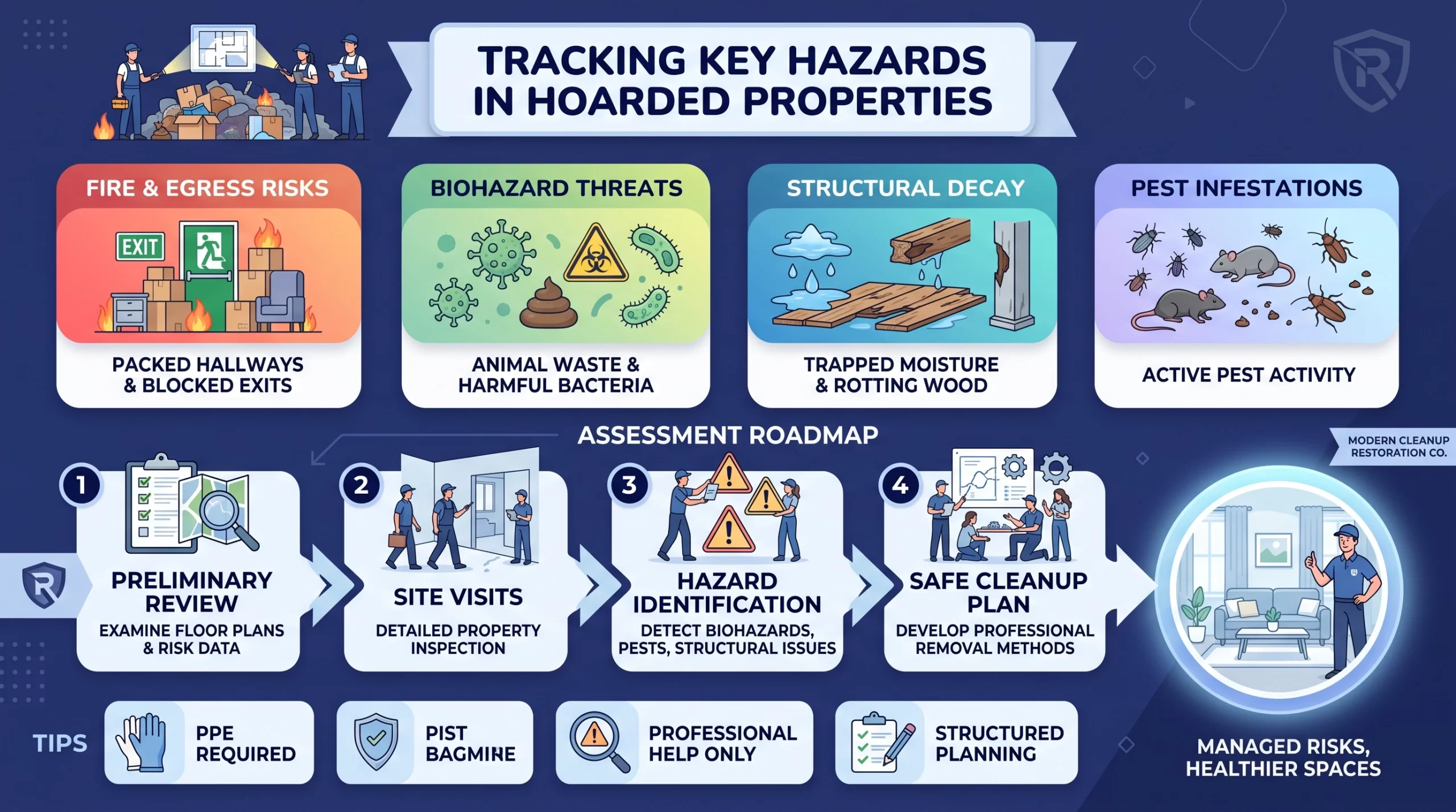 tracking key hazards