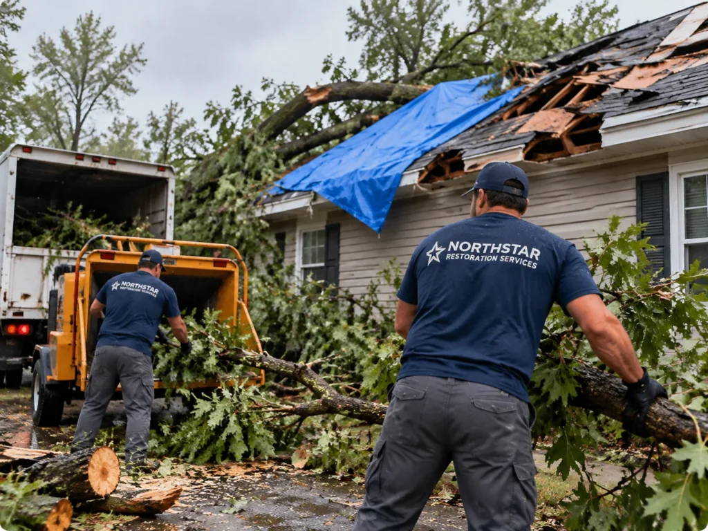 Storm Damage Cleanup